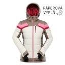 ALPINE PRO - FERERA DÁMSKA PÁPEROVÁ LYŽIARSKA BUNDA S MEMBRÁNOU PTX
