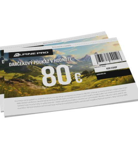 DARČEKOVÁ POUKÁŽKA 80 EUR
