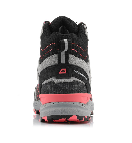 ALPINE PRO - ZERNE OUTDOOROVÁ OBUV S FUNKČNOU MEMBRÁNOU