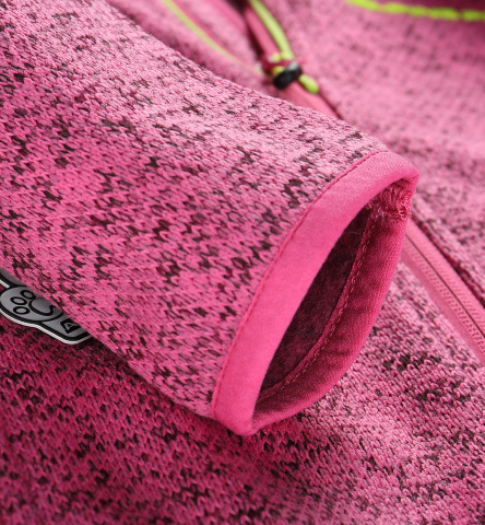 ALPINE PRO - ZEGO 2 DETSKÝ HREJIVÝ SVETER NA ZIPS