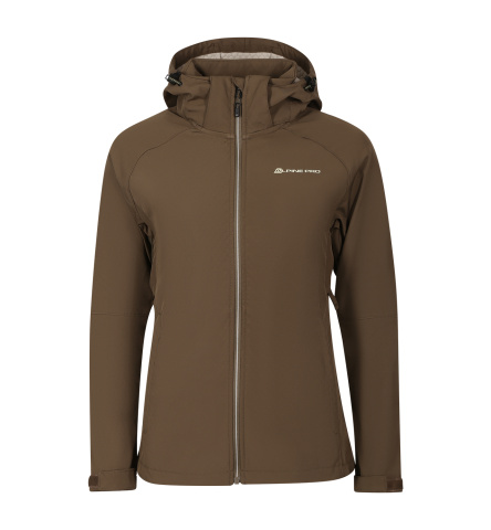 ALPINE PRO - HOORA DÁMSKA SOFTSHELLOVÁ BUNDA S MEMBRÁNOU