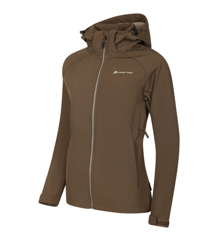 ALPINE PRO - HOORA DÁMSKA SOFTSHELLOVÁ BUNDA S MEMBRÁNOU