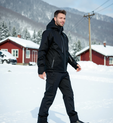 ALPINE PRO - REAS 2 PÁNSKA LYŽIARSKA BUNDA S MEMBRÁNOU PTX SNOW