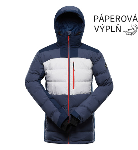 ALPINE PRO - FERER 2 PÁNSKA PÁPEROVÁ LYŽIARSKA BUNDA S MEMBRÁNOU PTX