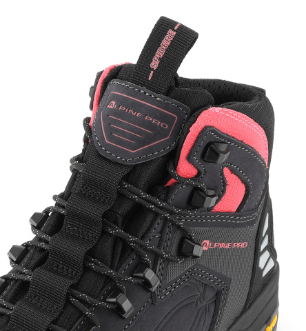 ALPINE PRO - SPIDERE MID OUTDOOROVÁ OBUV S PTX MEMBRÁNOU