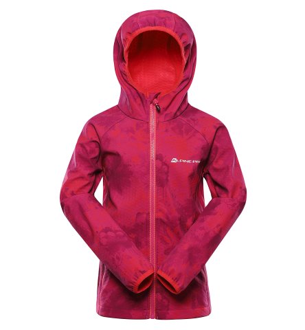 ALPINE PRO - HOORO 2 DESTSKÁ SOFTSHELLOVÁ BUNDA