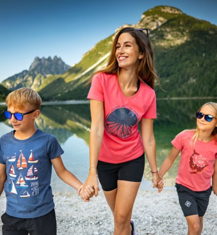 ALPINE PRO - BIGERO 2 DETSKÉ TRIČKO Z NEMAČKAVÉHO MATERIÁLU