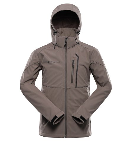ALPINE PRO - HOOR 2 PÁNSKA SOFTSHELLOVÁ BUNDA S MEMBRÁNOU
