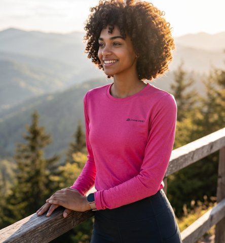 ALPINE PRO - LOUSA DÁMSKE RÝCHLOSCHNÚCE TRIČKO