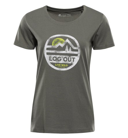 ALPINE PRO - TERMESA 4 DÁMSKE TRIČKO Z ORGANICKEJ BAVLNY