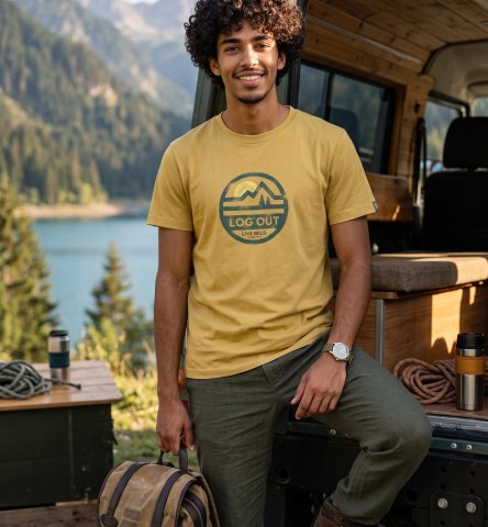 ALPINE PRO - TERMES 4 PÁNSKE TRIČKO Z ORGANICKEJ BAVLNY