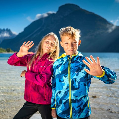 ALPINE PRO - HOORO 2 DESTSKÁ SOFTSHELLOVÁ BUNDA