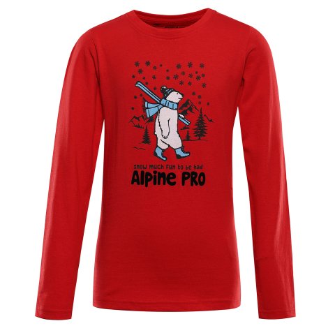 ALPINE PRO - ECCO 2 DETSKÉ TRIČKO Z ORGANICKEJ BAVLNY