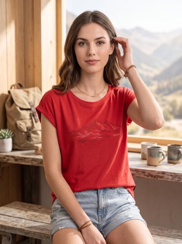 ALPINE PRO - NOGERA 2 DÁMSKE OUTDOOROVÉ TRIČKO