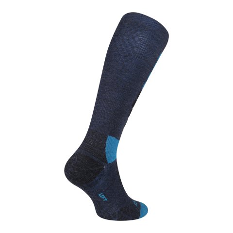 ALPINE PRO - RODE ŠPORTOVÉ PODKOLIENKY Z MERINO WOOL