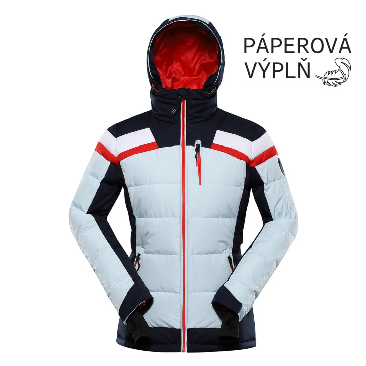 ALPINE PRO - FERERA DÁMSKA PÁPEROVÁ LYŽIARSKA BUNDA S MEMBRÁNOU PTX