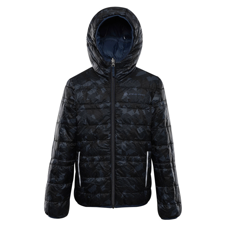 ALPINE PRO - DOUWO DETSKÁ OBOJSTRANNÁ BUNDA HI-THERM