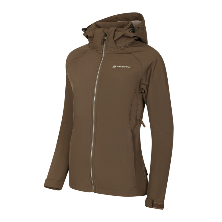 ALPINE PRO - HOORA DÁMSKA SOFTSHELLOVÁ BUNDA S MEMBRÁNOU