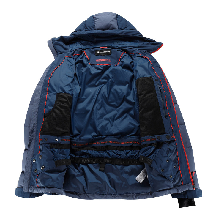 ALPINE PRO - FERER 2 PÁNSKA PÁPEROVÁ LYŽIARSKA BUNDA S MEMBRÁNOU PTX