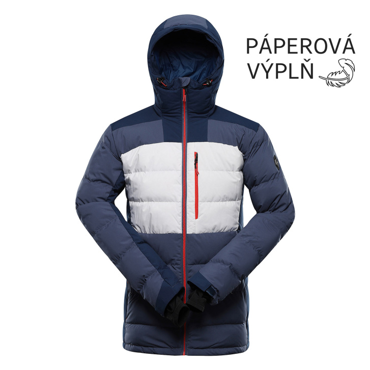 ALPINE PRO - FERER 2 PÁNSKA PÁPEROVÁ LYŽIARSKA BUNDA S MEMBRÁNOU PTX