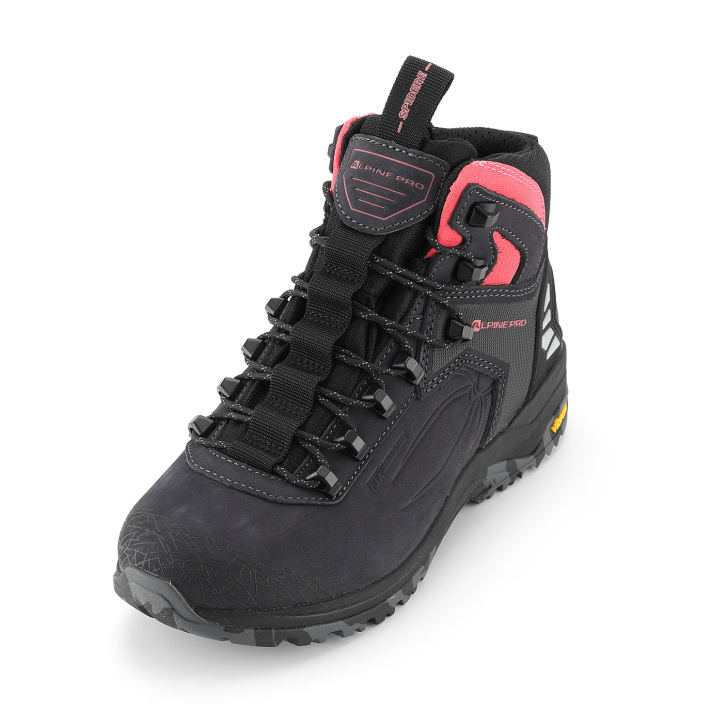 ALPINE PRO - SPIDERE MID OUTDOOROVÁ OBUV S PTX MEMBRÁNOU