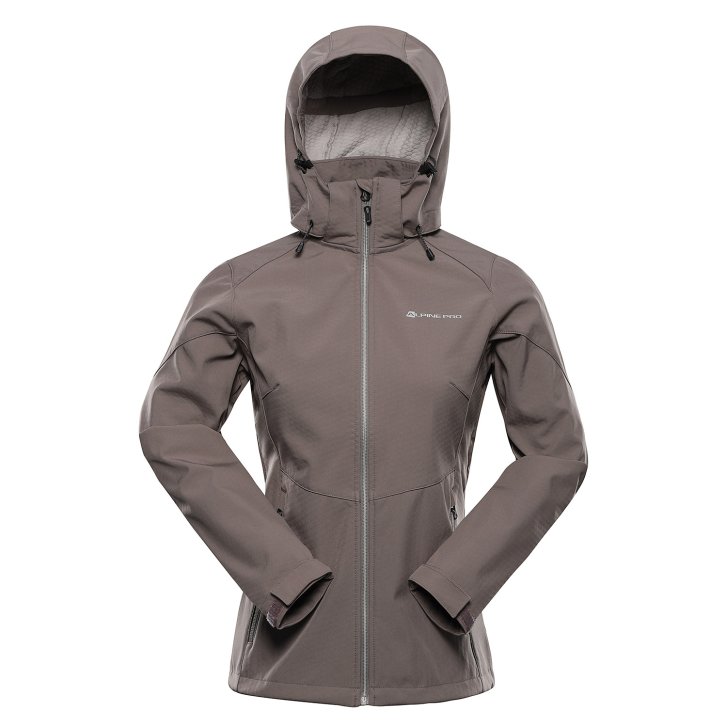 ALPINE PRO - HOORA 2 DÁMSKA SOFTSHELLOVÁ BUNDA S MEMBRÁNOU