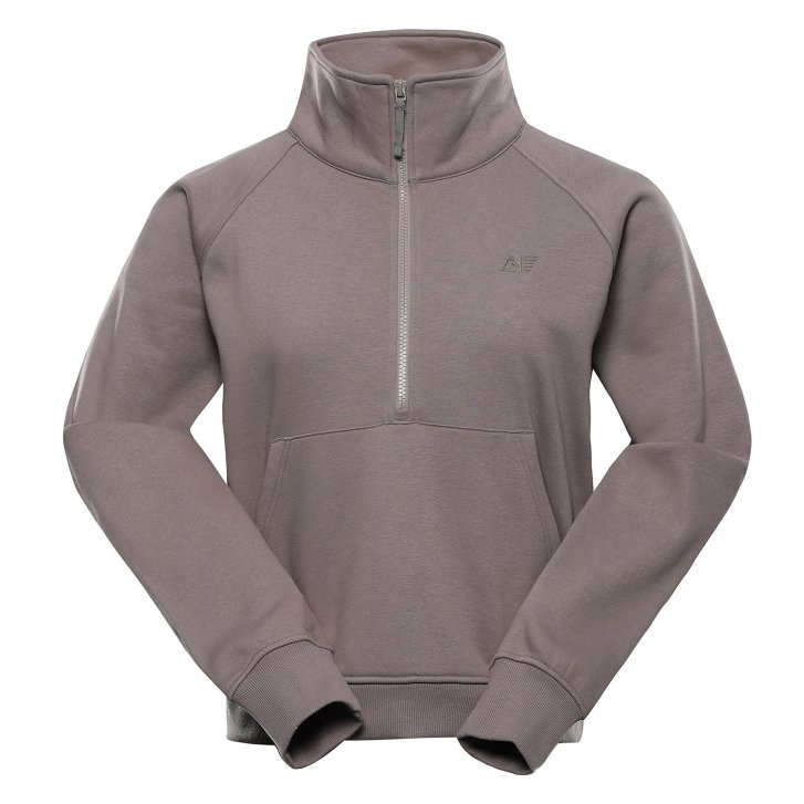 ALPINE PRO - NEGGA DÁMSKA BAVLNENÁ MIKINA