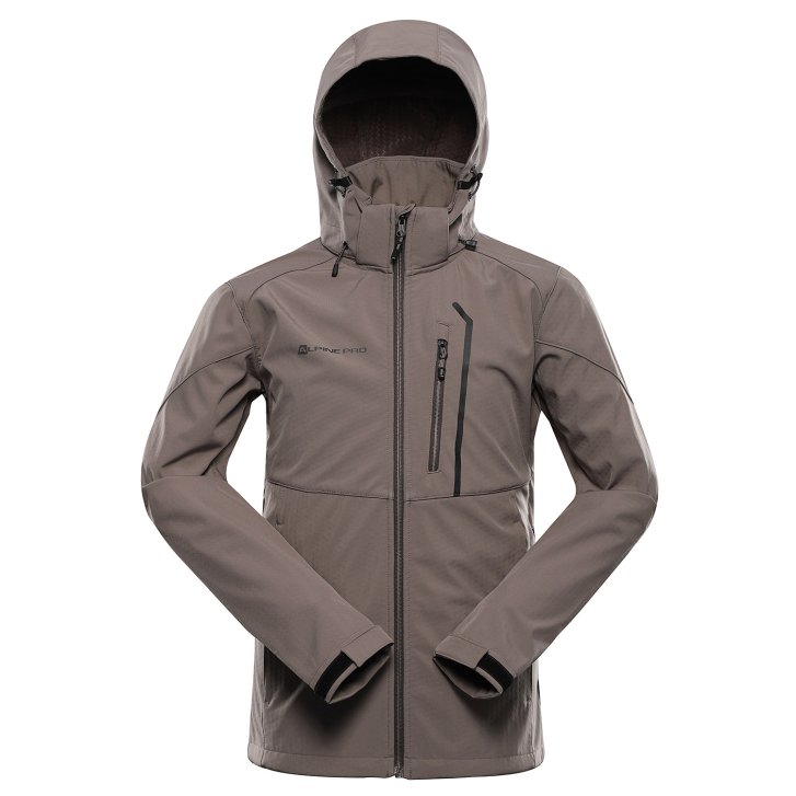 ALPINE PRO - HOOR 2 PÁNSKA SOFTSHELLOVÁ BUNDA S MEMBRÁNOU