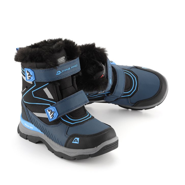 ALPINE PRO - ERABO DETSKÁ ZIMNÁ OBUV S PTX MEMBRÁNOU