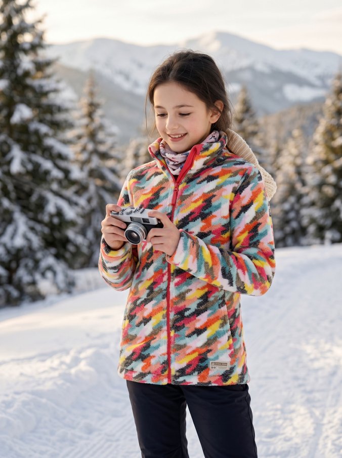 ALPINE PRO - EFLINO DETSKÁ FLEECOVÁ MIKINA SE SUPRATHERM