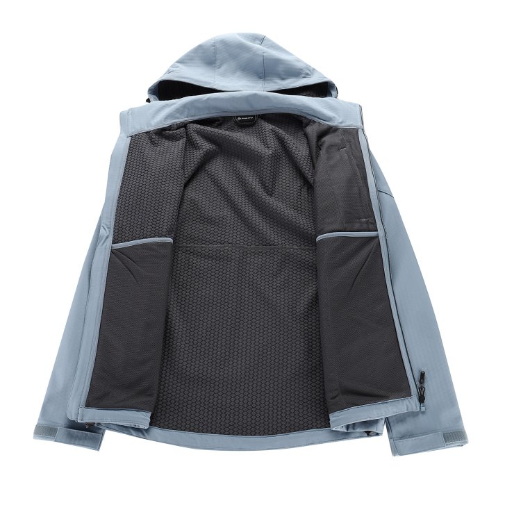 ALPINE PRO - HOOR 2 PÁNSKA SOFTSHELLOVÁ BUNDA S MEMBRÁNOU