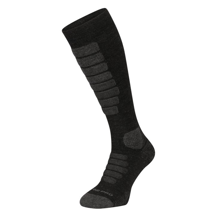 ALPINE PRO - RODE ŠPORTOVÉ PODKOLIENKY Z MERINO WOOL